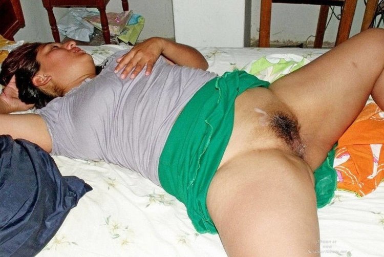 Drunk hairy women without panties