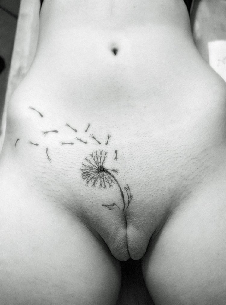 Erotic haircuts on pubis