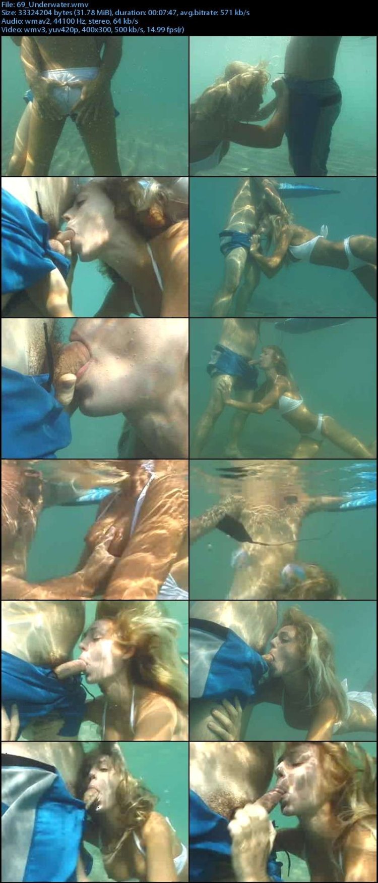 Lesbian mermaids in the pool