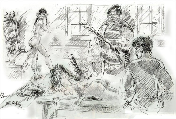 The art of spanking from Kindinov