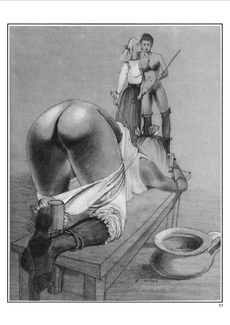 Punishment of girls spanking