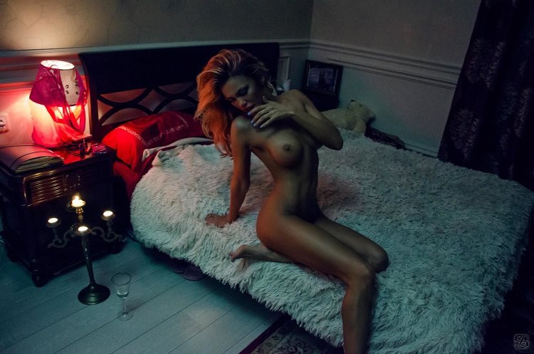 Photo session erotic masquerade nude