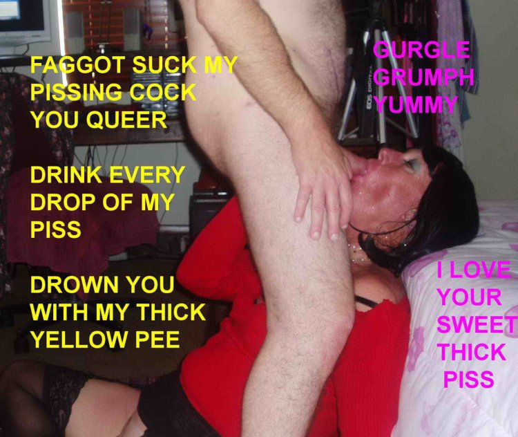 Sissy Faggot instruction SUCK FACKED