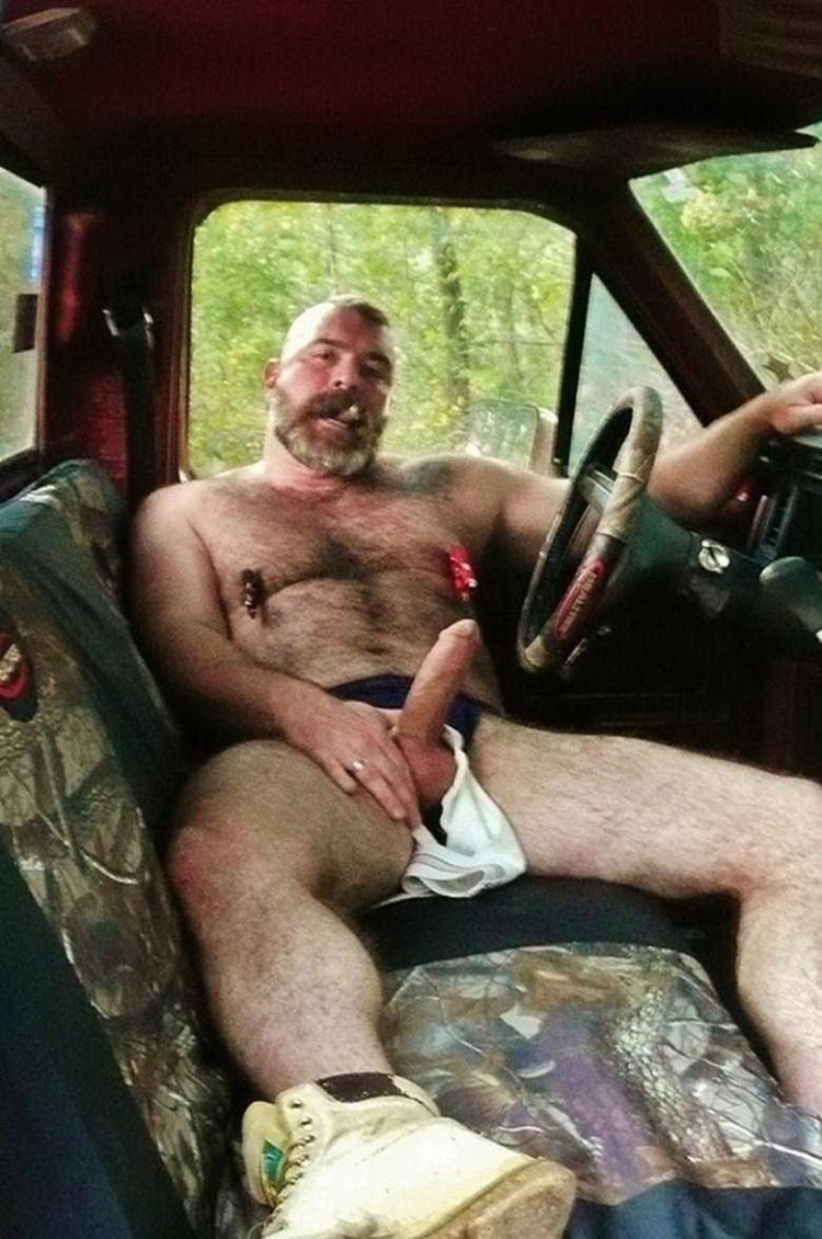 Naked hairy men truckers