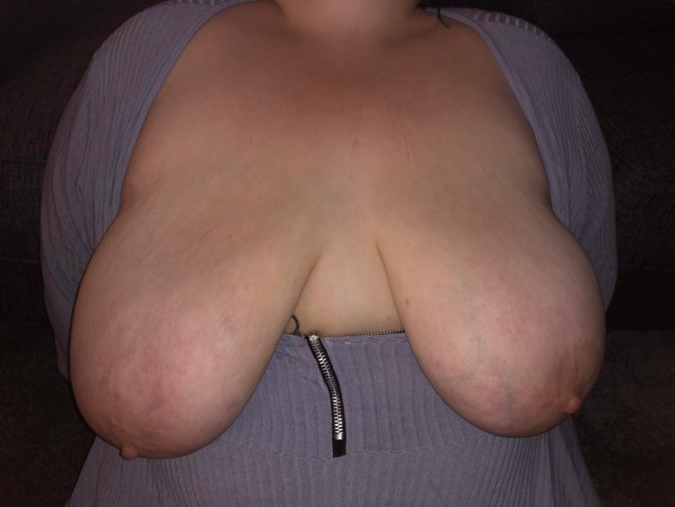 Dumped tits on the table