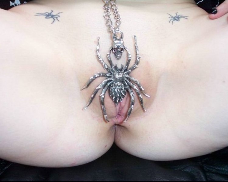 Vagina closeup with tattoos