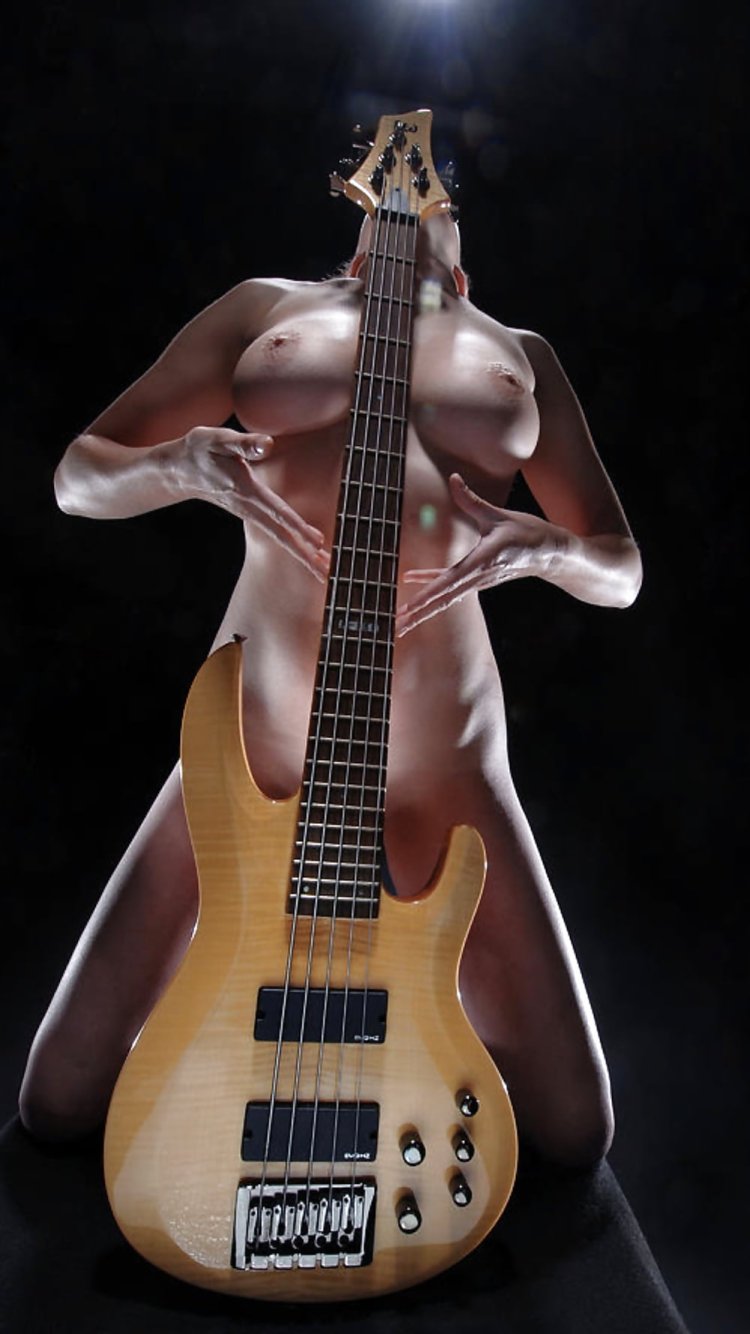 Guitar Figure Naked private