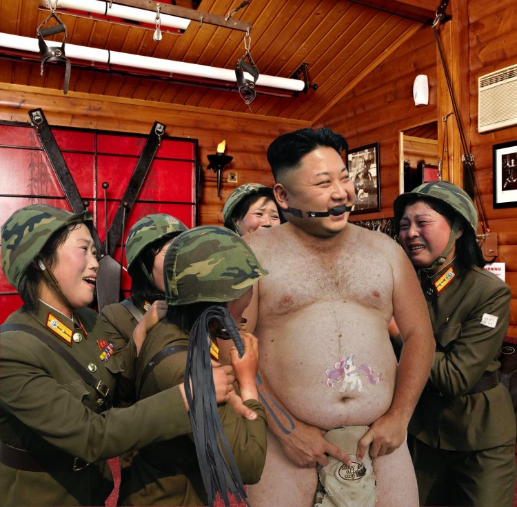 Naked Koreanks from the DPRK