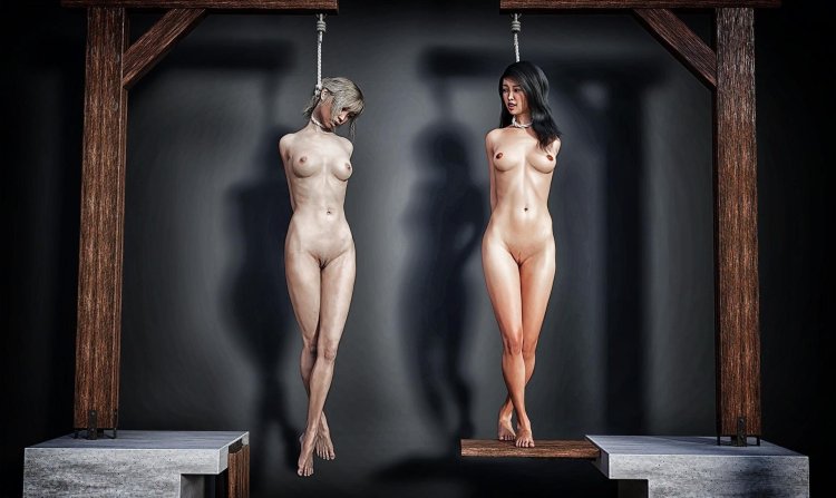 Erotic hanging girls
