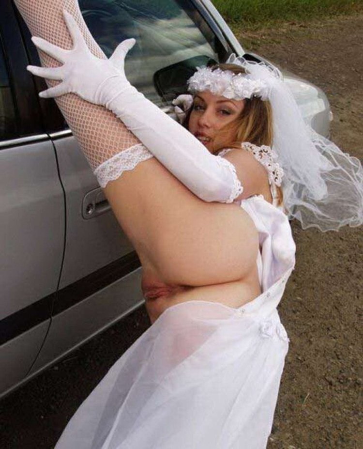 Unusual wedding naked