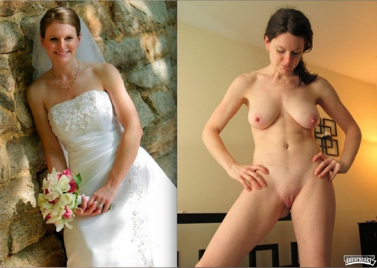 The bride was exposed at a wedding