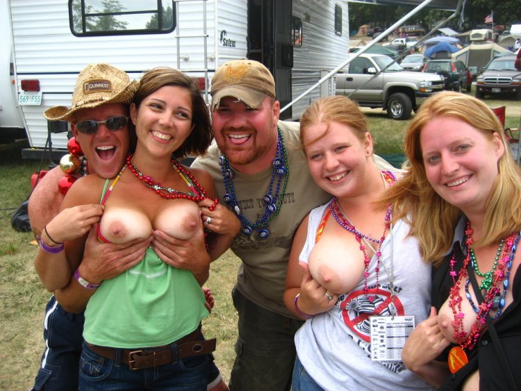 Elderly tits festival
