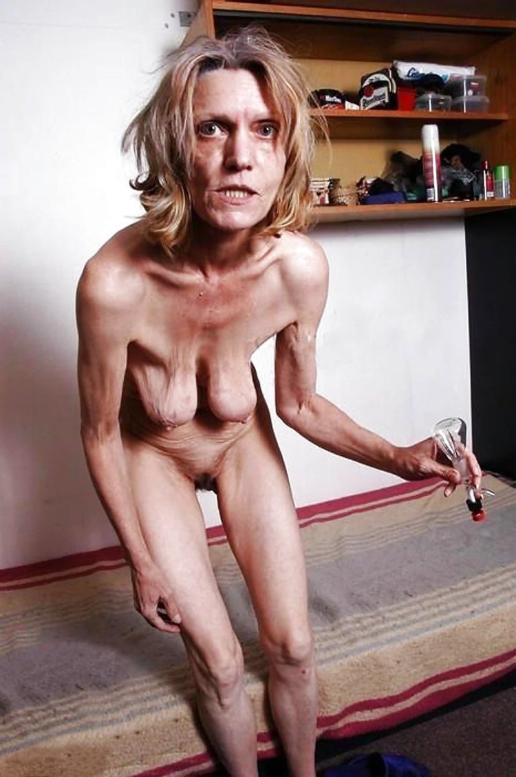 Elderly naked women with small tits