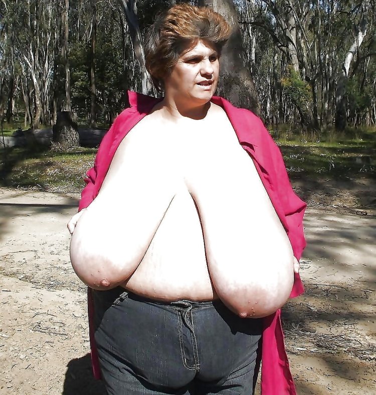 Old women with big tits