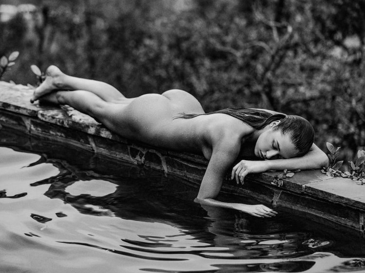 Photo session Nude ordinary people