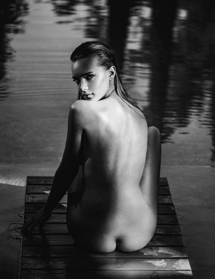 Belgian model Marisa Papen