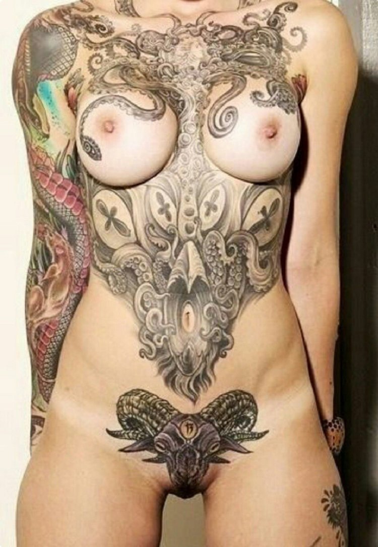 Tattoo women erotic