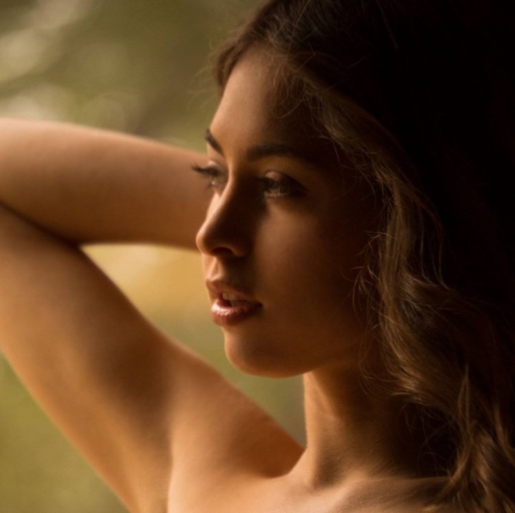 Small breasts with pink nipples