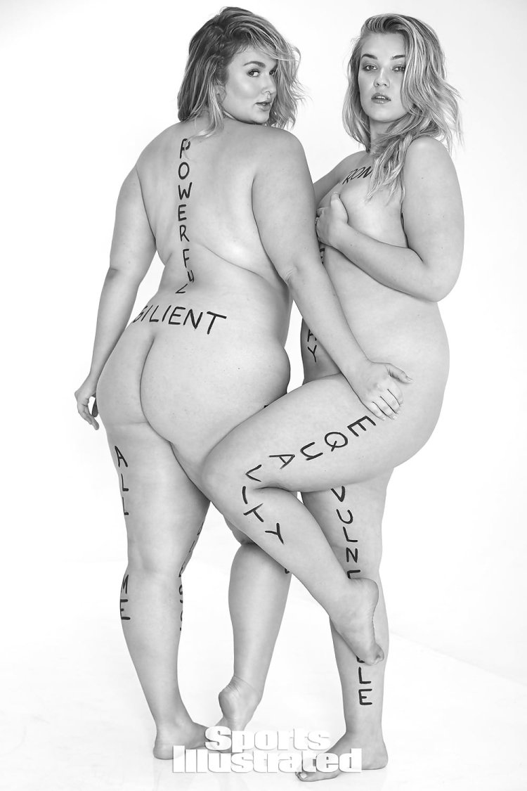 Hunter McGrady Plus Size model nude