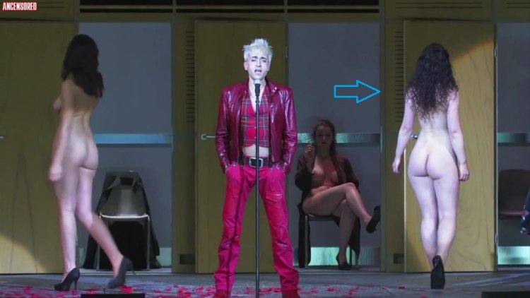 Naked women in performances