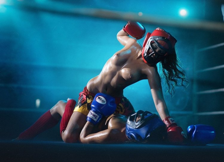 Female erotic boxing