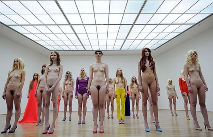 Creative naked women