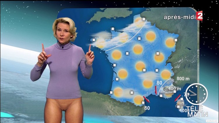 Casting naked to weather forecast