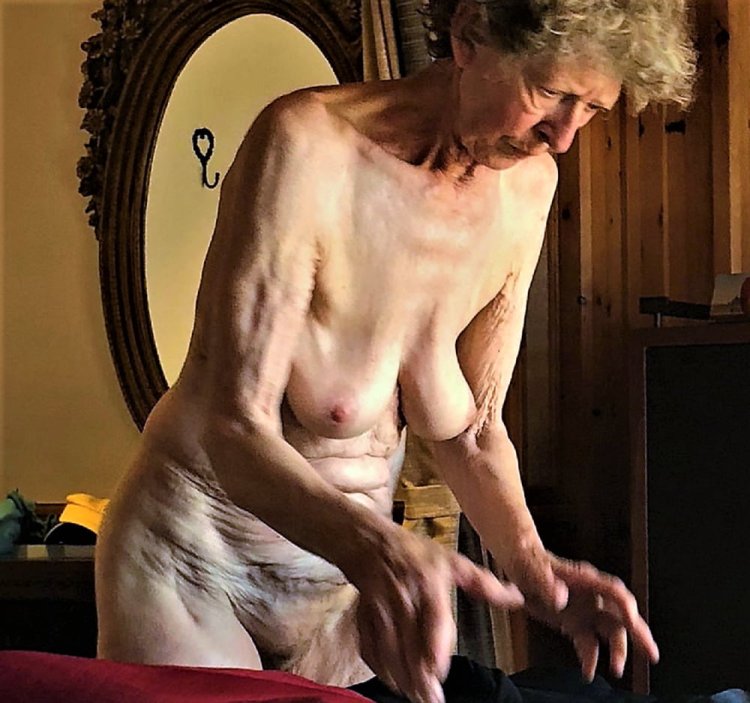 Naked women older than 55 years