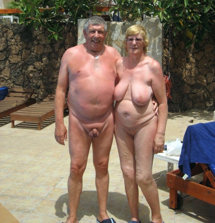 Old thick nudist