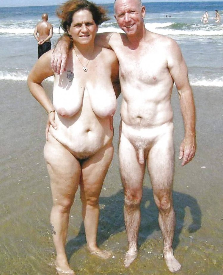 Thick women on a nudist beach