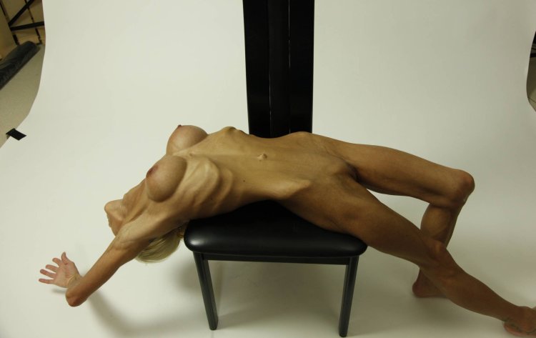 Beautiful anal with slender