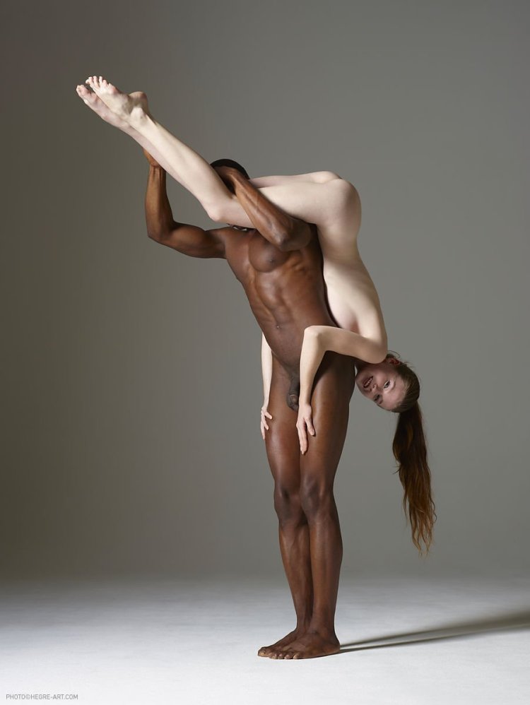 Erotic pair acrobatics