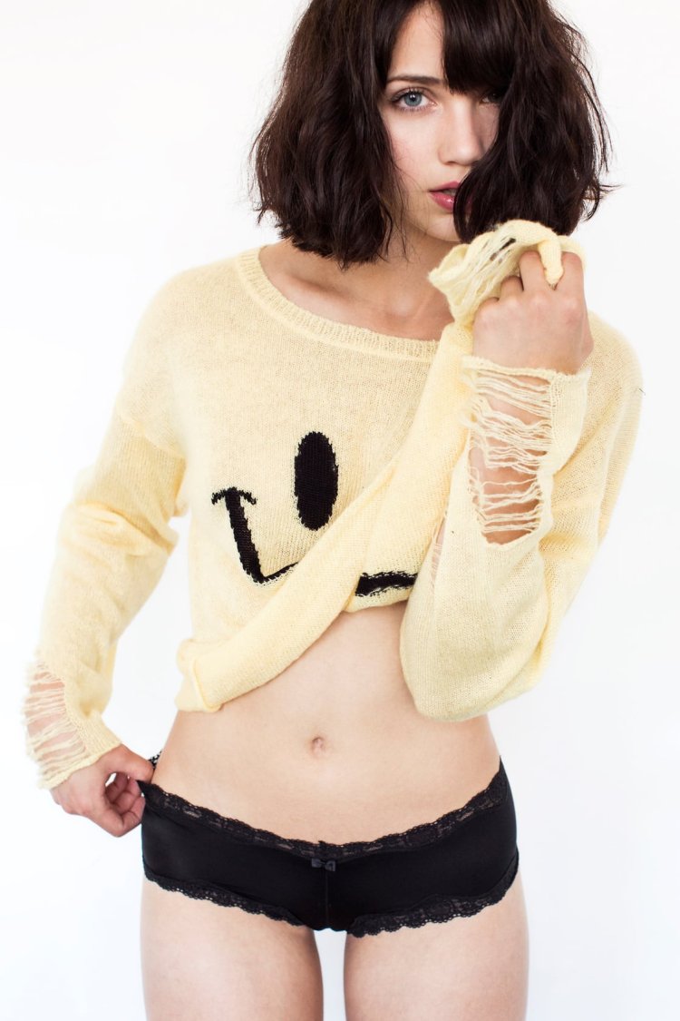 Emily Radd in underwear