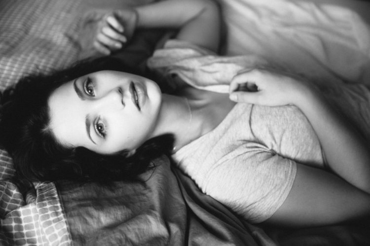 Emily Radd in underwear