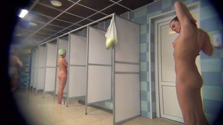 Video camera in the women's shower