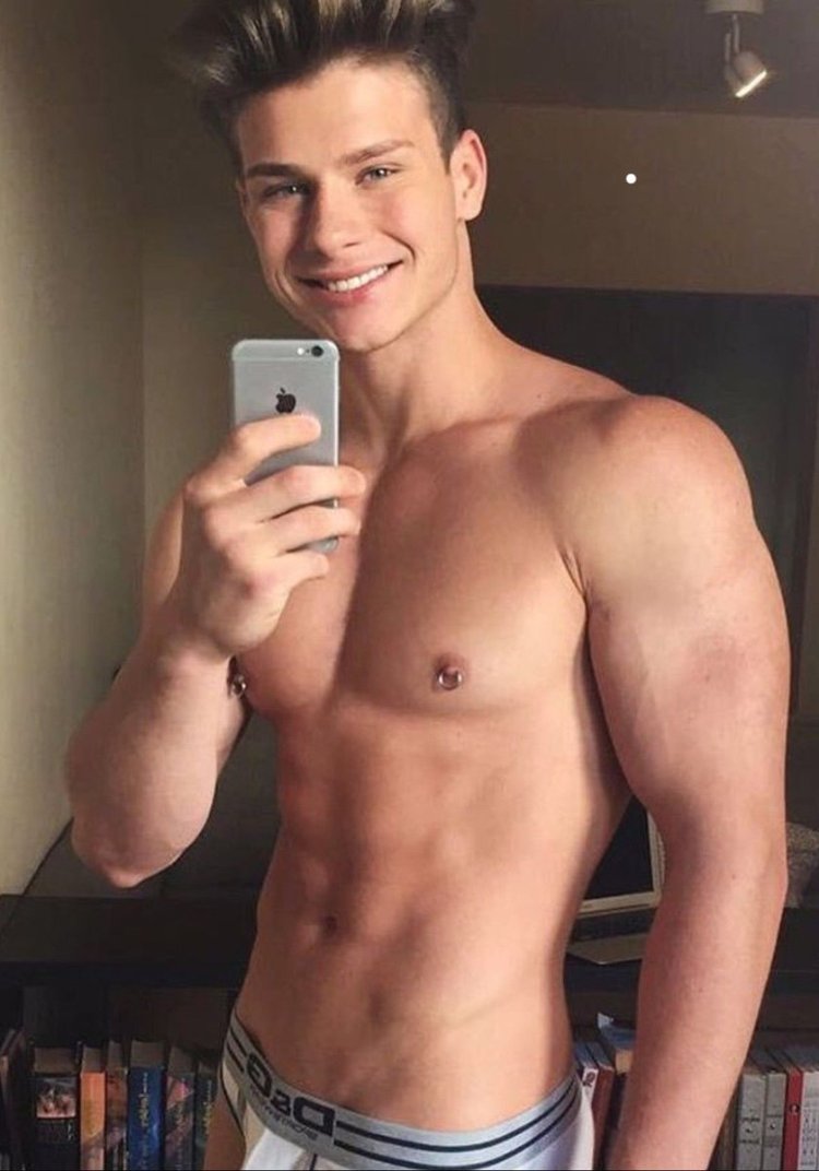 Male model Ivan Gudkov