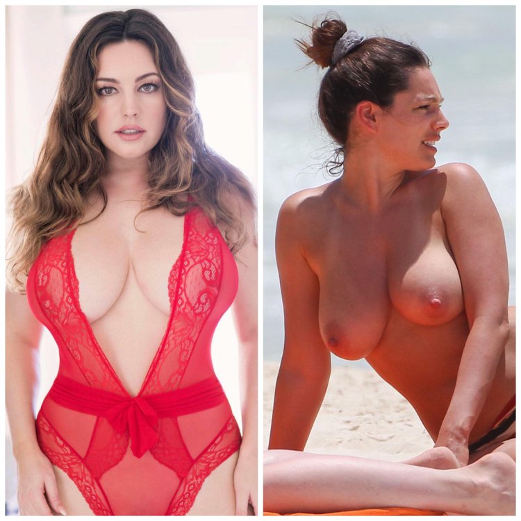 Model Kelly Brook Topless