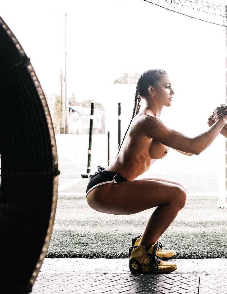 Olga Warhmenian Naked Fitness