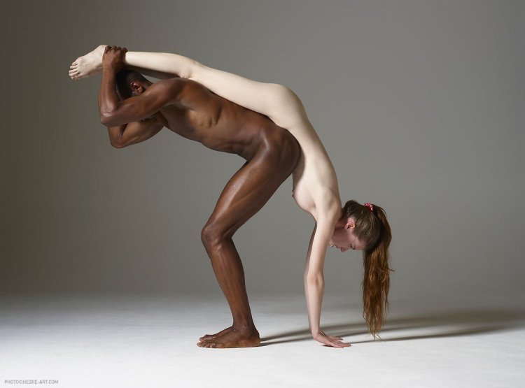 Fuck with gymnasts in unusual poses