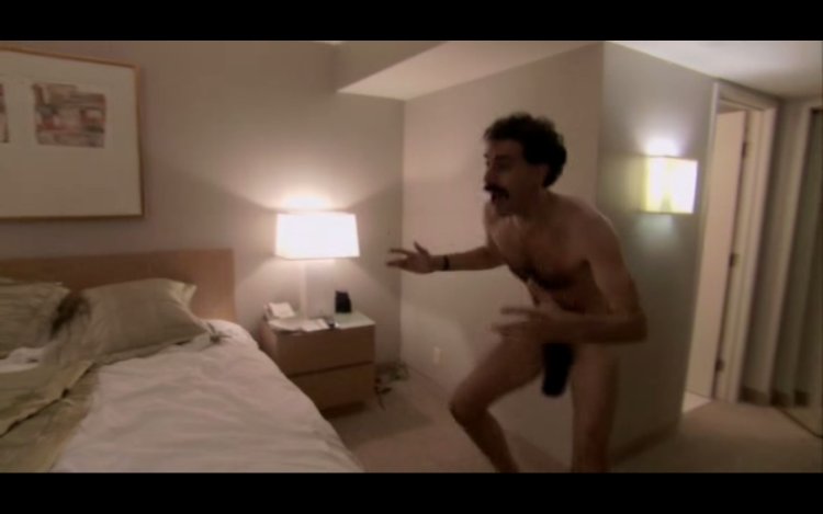 Sasha Cowen Naked Borat