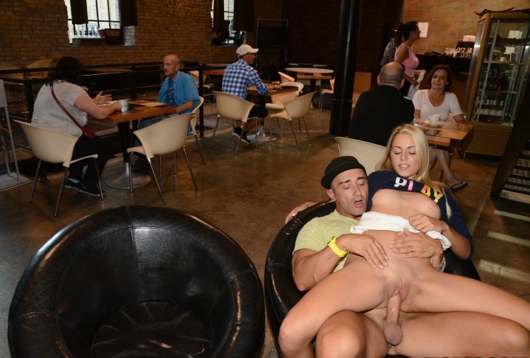 Depravity in a public place