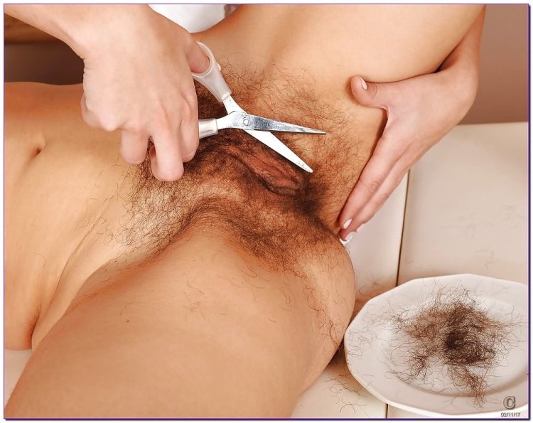 Intimate haircut female