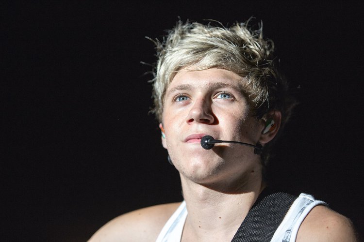 Niall Horan with beer