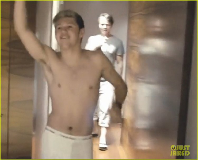Niall Horan Naked with a guy