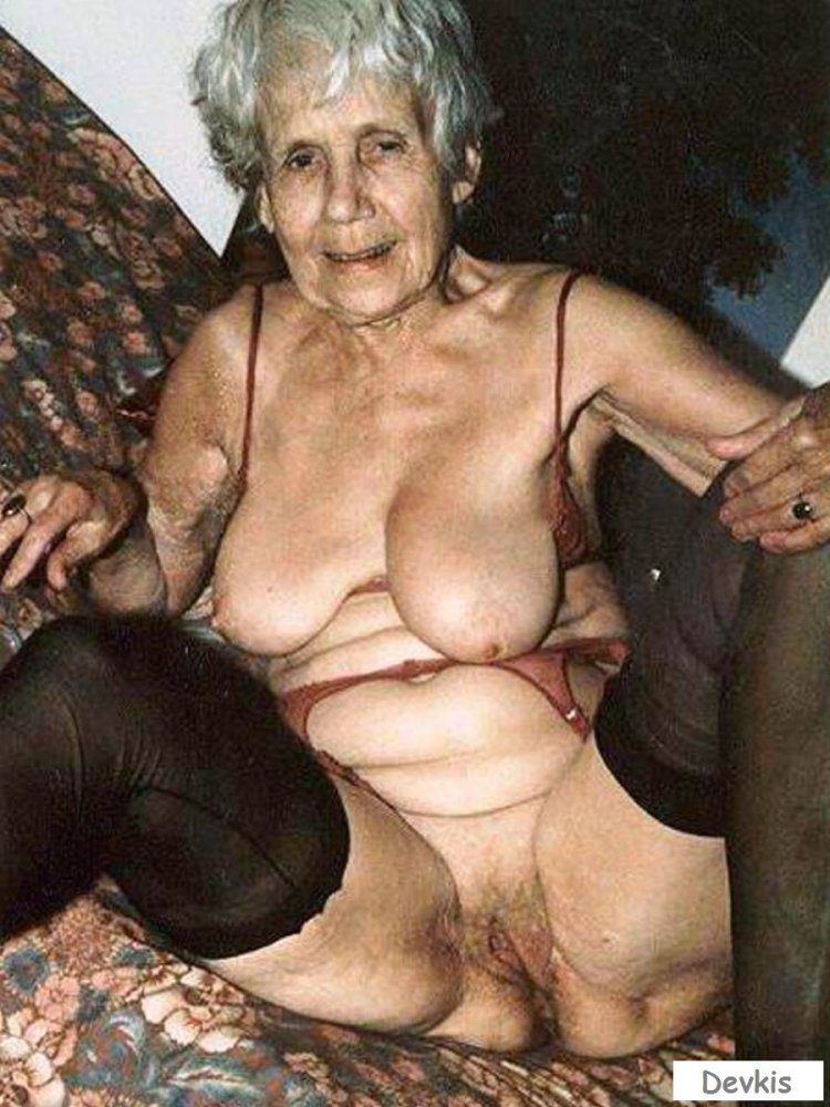 Little boobs old women