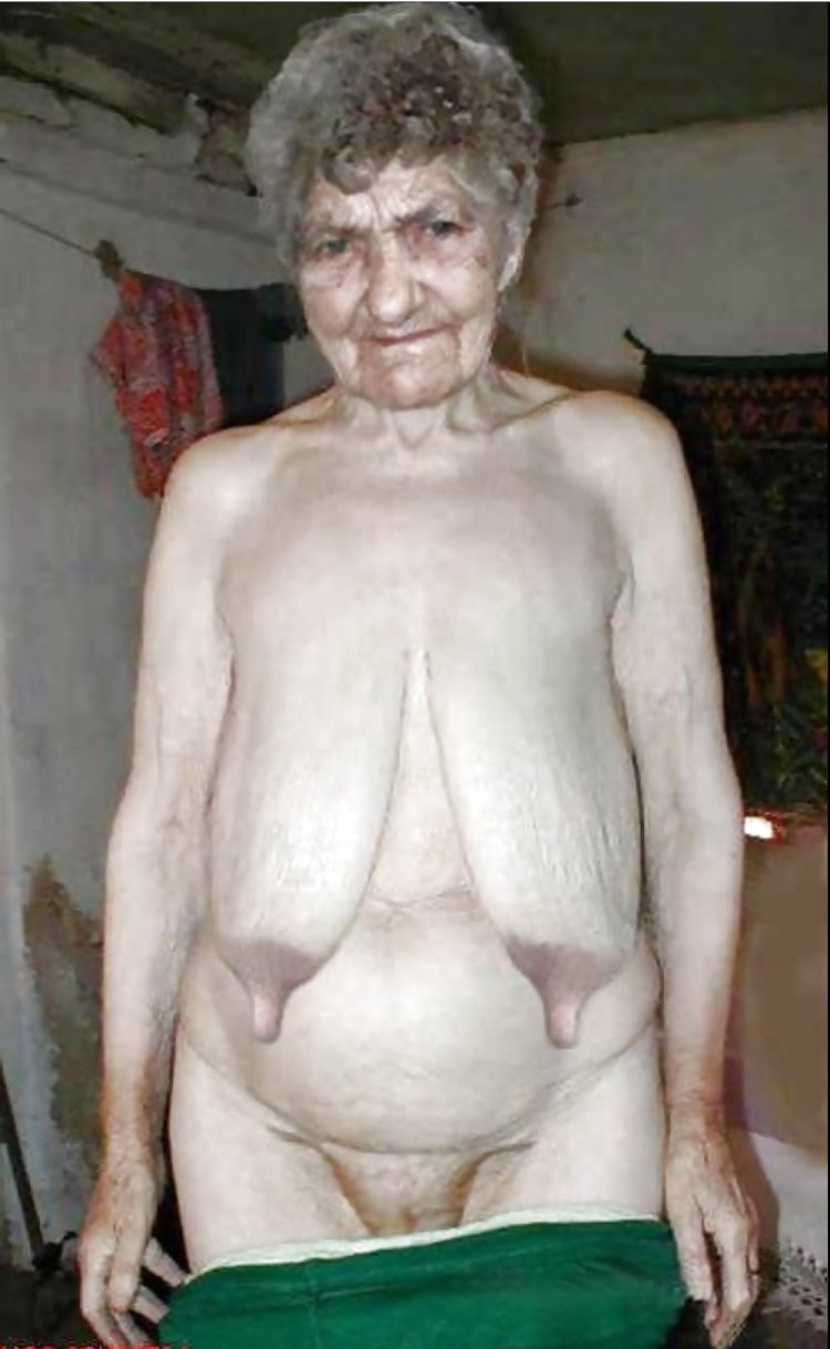 Very old naked grandmas