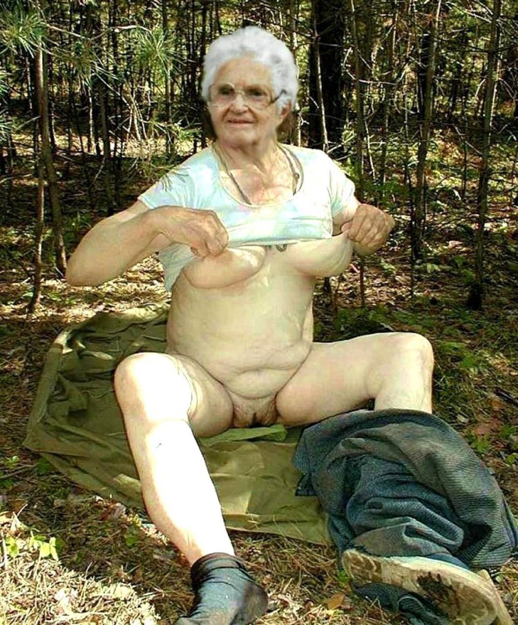 Masturbation of very old grandmothers