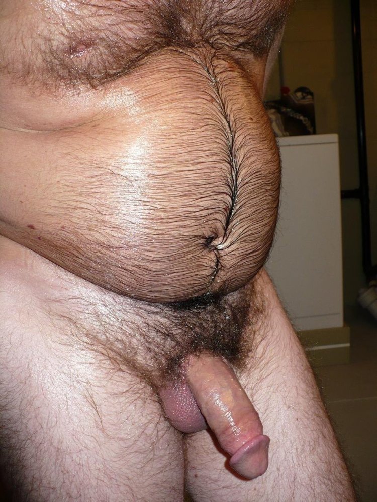 Hairy unshaven member