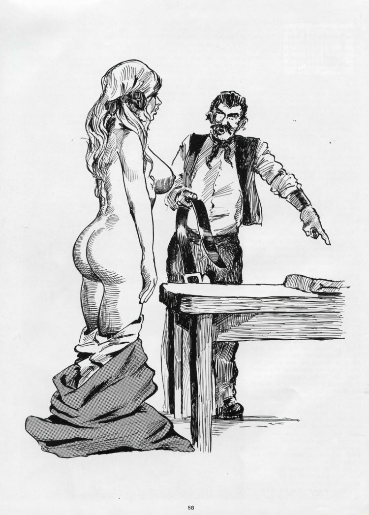 Illustrations for flogging women