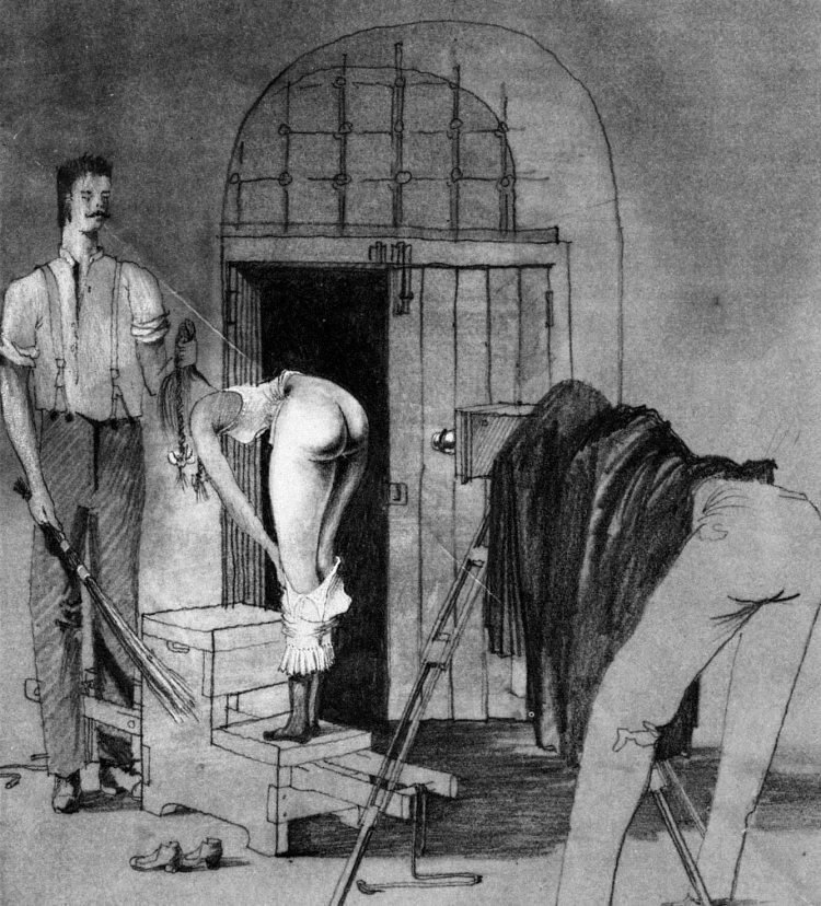 Punishment of women flogging